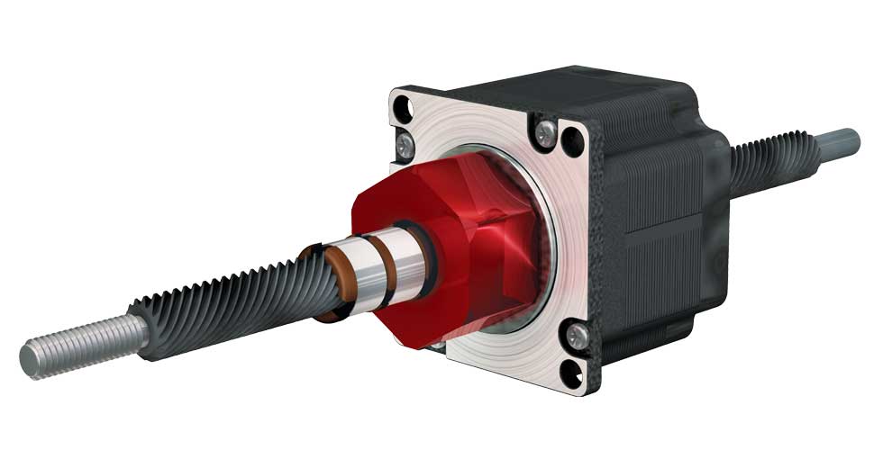 Non-captive Lead Screw Assembly With NEMA Motor
